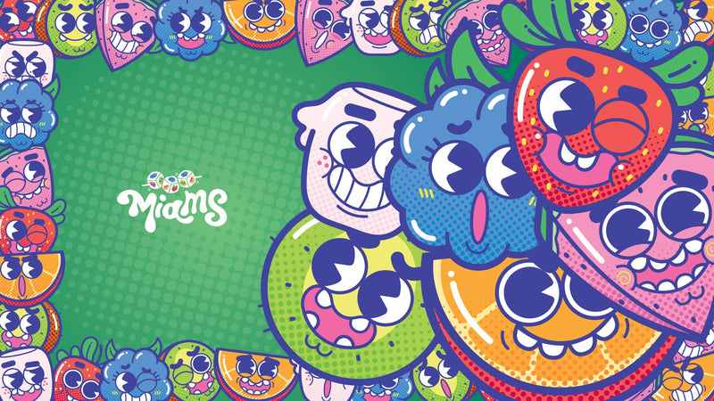 Collection Miams, un jeu de société de roll and write survitaminé !