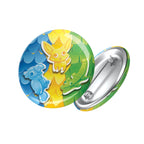 badge pinata Dudo Amigo métal finition matte