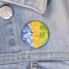 badge pinata Dudo Amigo métal finition matte