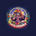 badge métal finition matte logo viva catrina