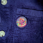 badge métal finition matte logo viva catrina