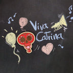 mise en situation magnet en bois rouge viva catrina