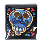 magnet en bois bleu viva catrina