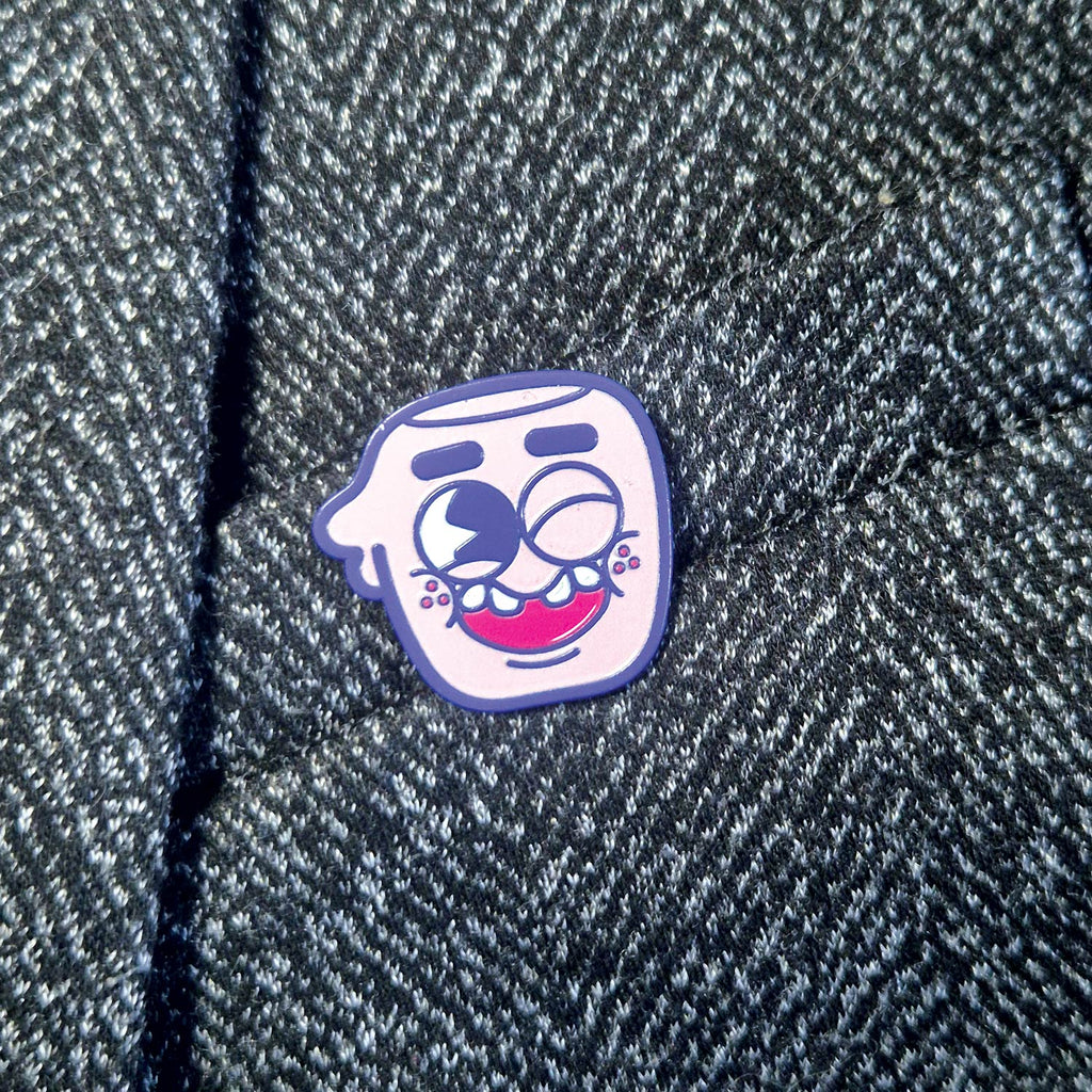 Pin's Chamallow Miams en métal émaillé