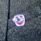 Pin's Chamallow Miams en métal émaillé