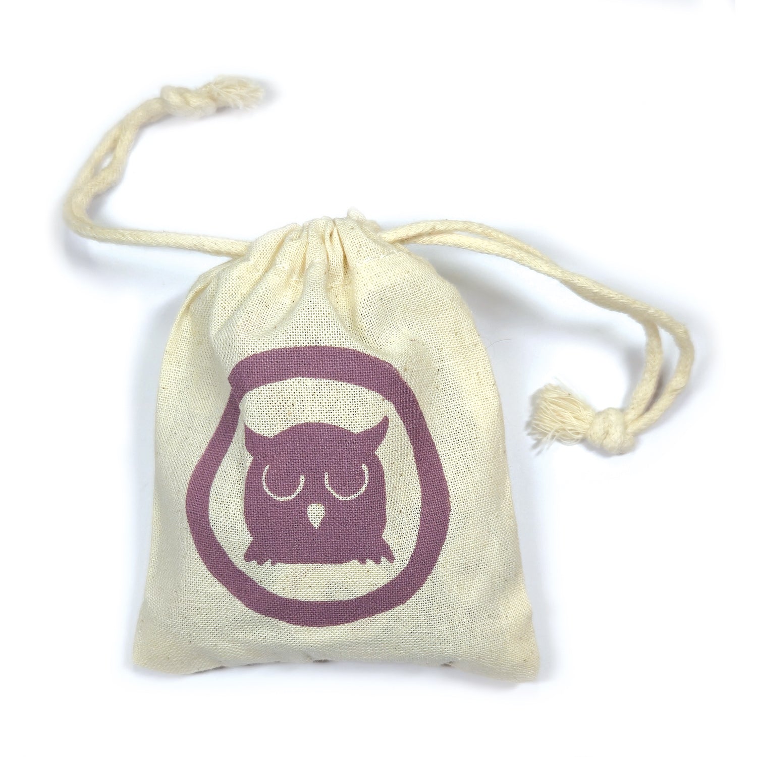 Pochette Hibou Charuma en tissu pour ranger les jetons du jeu