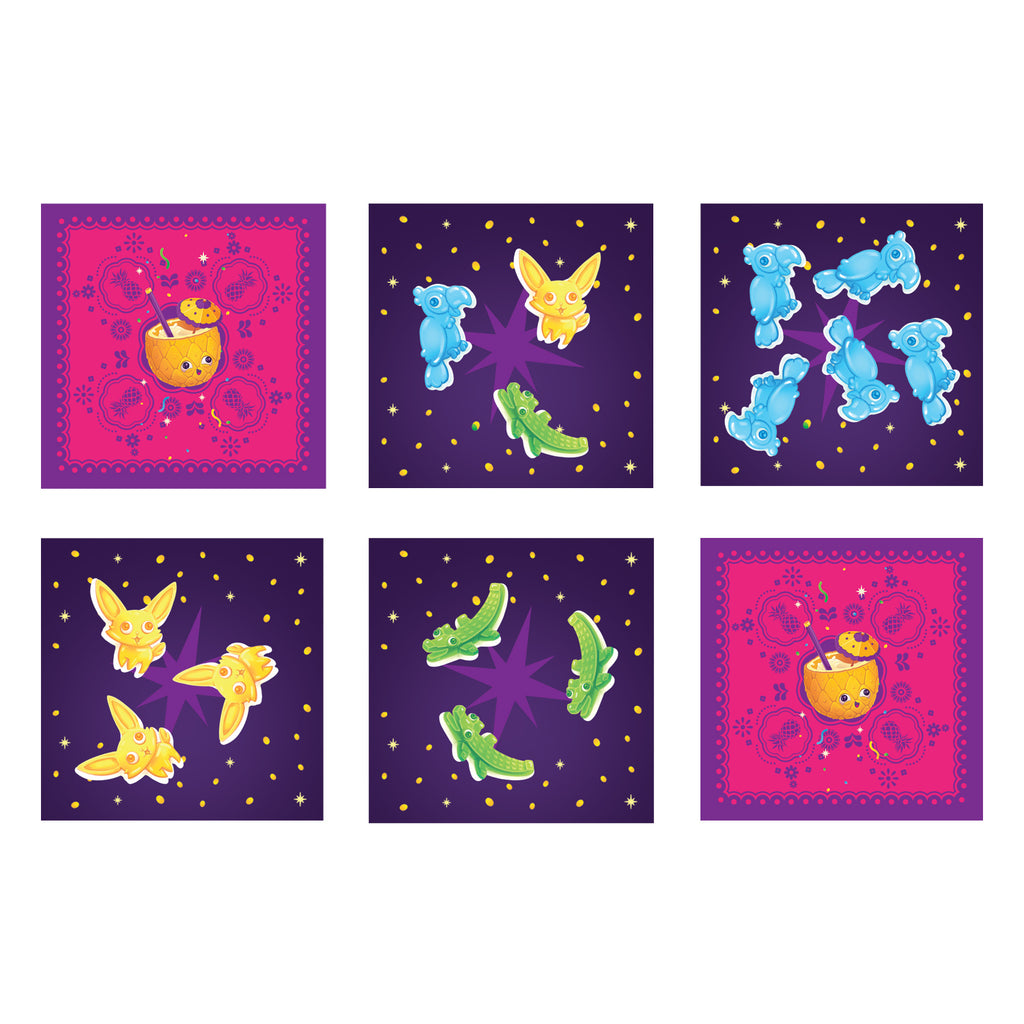 Set de Sous-bock Dudo Amigo 6 pieces