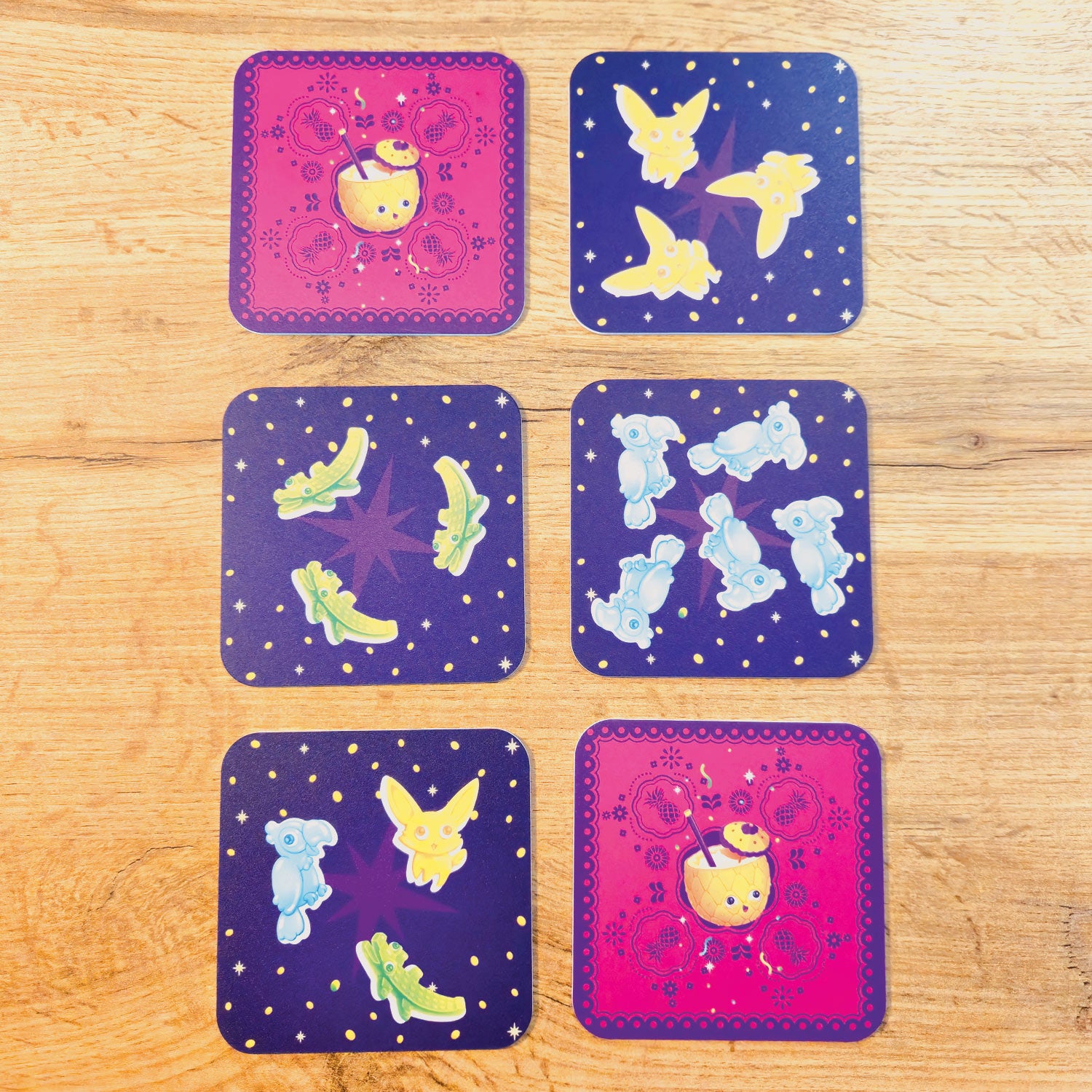 Set de Sous-bock Dudo Amigo 6 pieces
