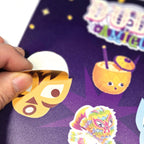 Planches de 23 stickers Dudo Amigo 2 formats A5