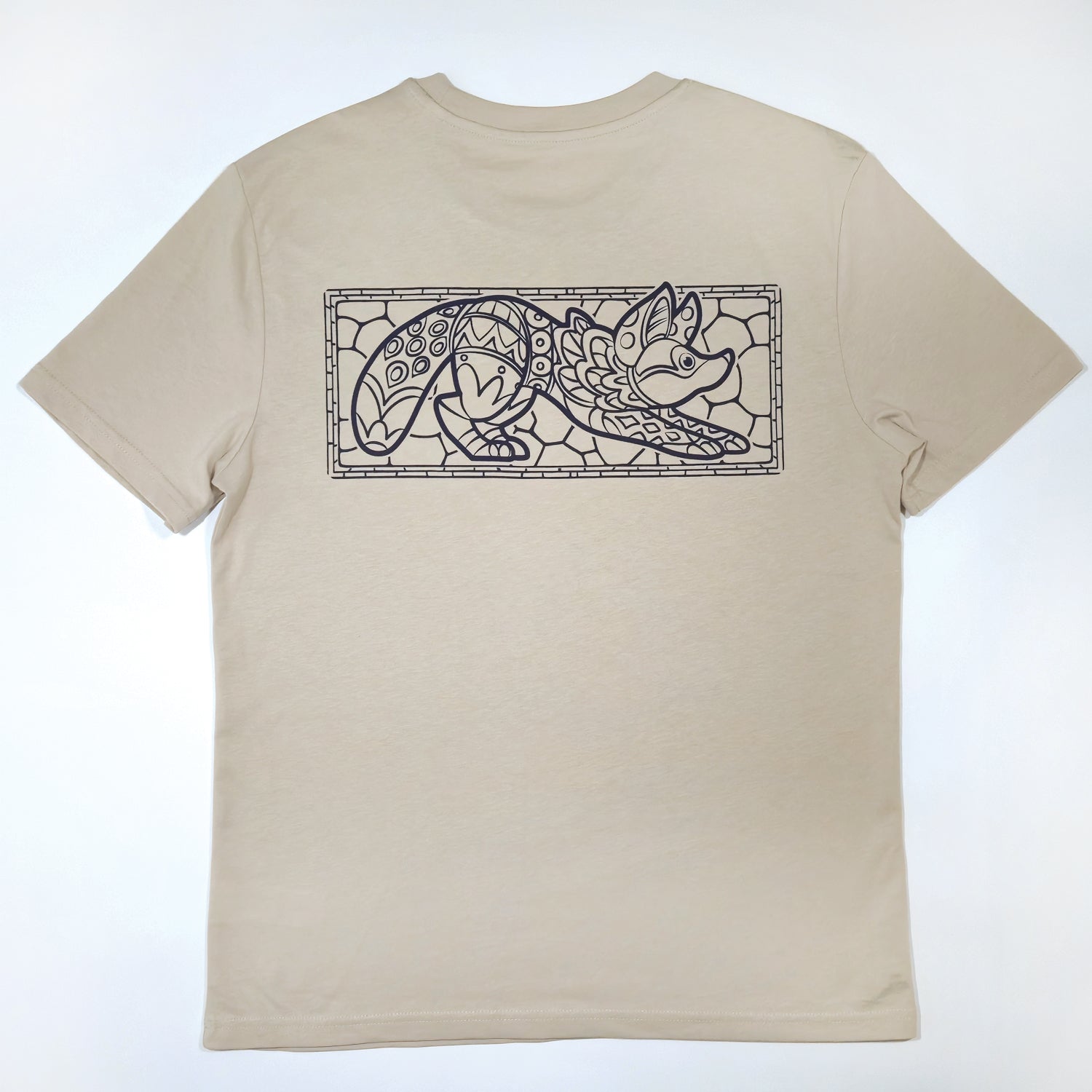 dos t-shirt renard Viva Catrina