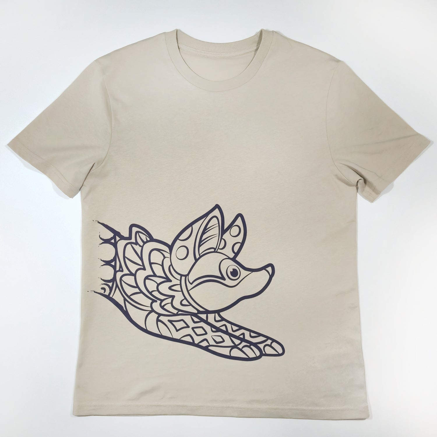 devant t-shirt renard Viva Catrina